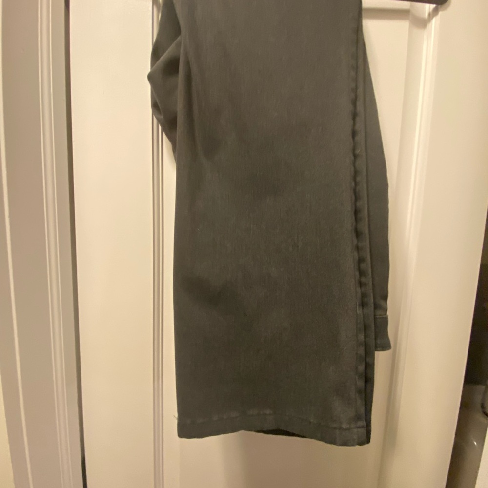 Lee Charcoal Straight Leg Dress Pants